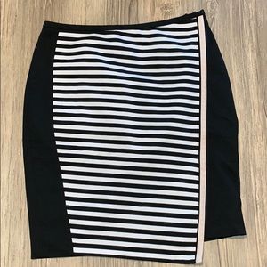 White House | Black Market - Striped Dress Skirt